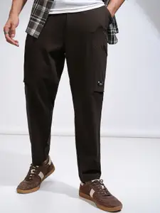 HIGHLANDER Men Comfort Tapered Fit Joggers Trousers