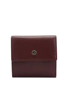 Da Milano Women Leather Three Fold Wallet