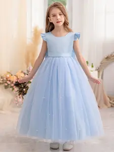 INCLUD Flutter Sleeve Maxi Dress