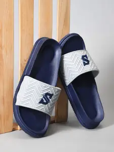 Slipover Men Printed Sliders