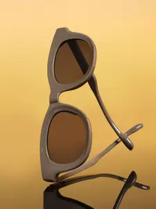 HAUTE SAUCE by  Campus Sutra HAUTE SAUCE by Campus Sutra Women Wayfarer Sunglasses with Polarised Lens