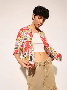 ONLY Women Opaque Printed Casual Shirt