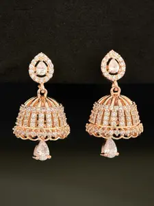 ATIBELLE Contemporary Jhumkas Earrings