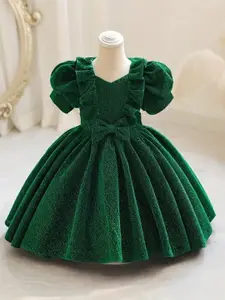 BAESD Layered Fit & Flare Dress