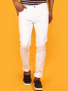 LINARIA Men Classic Straight Fit Low Distress Jeans