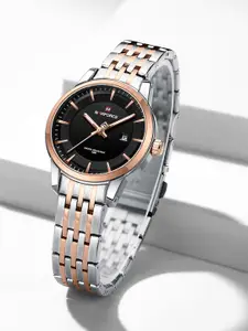Naviforce Women Dial & Stainless Steel Straps Analogue Watch NF9228L_S B RG