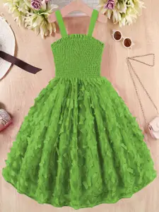 INCLUD Animal Print Fit & Flare Midi Dress