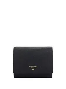 Da Milano Women Textured Leather Three Fold Wallet