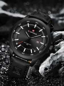 Naviforce Men Dial & Leather Straps Analogue Watch NF9248L_B B B