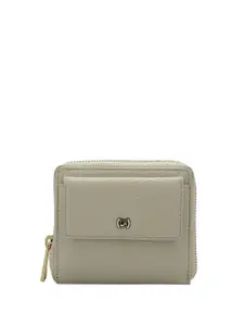 Da Milano Women Leather Zip Around Wallet