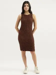 United Colors of Benetton Print Bodycon Dress