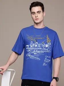 Moda Rapido Men Printed Pockets T-shirt