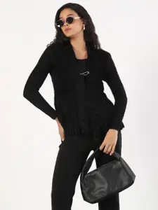 SHOWOFF Women Lapel Shrug
