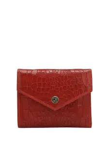 Da Milano Women Leather Three Fold Wallet