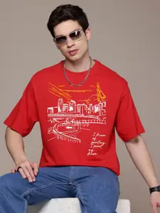 Moda Rapido Men Printed T-shirt