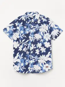Fame Forever by Lifestyle Boys Floral Opaque Printed Casual Shirt
