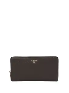 Da Milano Women Leather Zip Around Wallet
