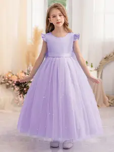 INCLUD Flutter Sleeve Maxi Dress