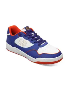 Skechers Mumbai Indians Mens Koopa - Volley Low Varsity Casual Lace Up Shoe