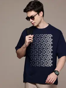 Moda Rapido Men Printed Pockets T-shirt