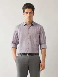 Arrow Men Classic Opaque Striped Formal Shirt