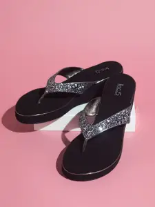 Inc 5 Women Round Toe Wedge Sandals