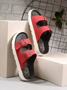 El Paso Women Open Toe Slip-On Flats