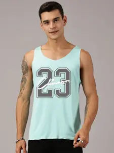 Rodzen Men Typography Printed Scoop Neck T-shirt