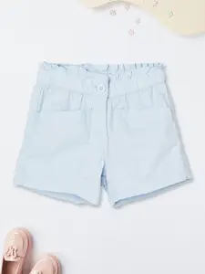 max Girls Cotton Regular Fit Shorts