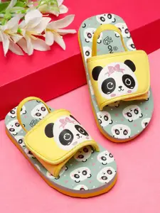 ONYC Girls Kung Fu Panda Printed Flip Flops Sliders