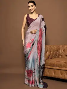 Mitera Pure Crepe  Digital Printed Ready to Wear Saree