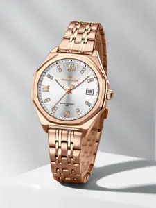 Naviforce Women Dial & Stainless Steel Straps Analogue Watch NF5052_RG W RG