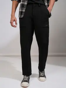 HIGHLANDER Men Relaxed Fit Cut Sew Cargo Knitted Trouser