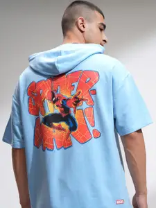 HIGHLANDER Superman Men Oversized Drop Shoulder Hoody Sweatshirt