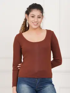 BESTIC FASHION Women Round Neck Cotton Top