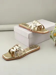 Zebba Bruna Women Open Toe Flats