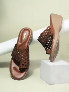 Bata Women Embellished Wedge Heels Sandals