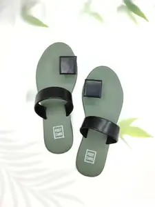 POSTCARD Women Colourblocked One Toe Flats