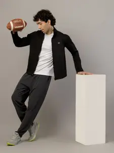 HRX by Hrithik Roshan Men Mock Collar Solid Sporty Jacket