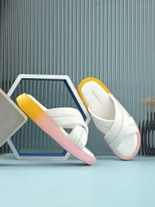 DressBerry Women Open Toe Round Toe Flats