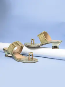 Bata Women Ethnic Block Sandals