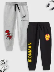 Marvel by Miss and Chief Boys Pack Of 2 Avengers Printed Joggers