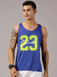 Rodzen Men Typography Printed Scoop Neck T-shirt