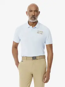 Lacoste Men Solid Polo Collar Relaxed Fit T-shirt