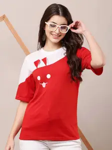 Raabta Fashion Women Colourblocked Solid Top