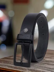 Provogue Men Textured Leather Formal Belt