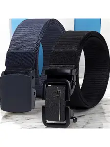 Metronaut Men Textured 2 Formal Belt