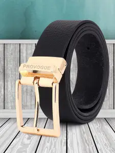 Provogue Men Textured Leather Formal Belt
