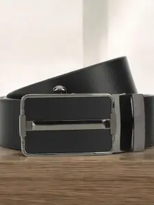 Metronaut Men Textured Leather Belt
