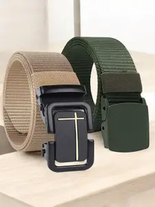 Provogue Men Textured 2 Belt